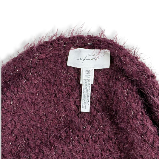 BUFANDA COLOR BURDEO | SOMA