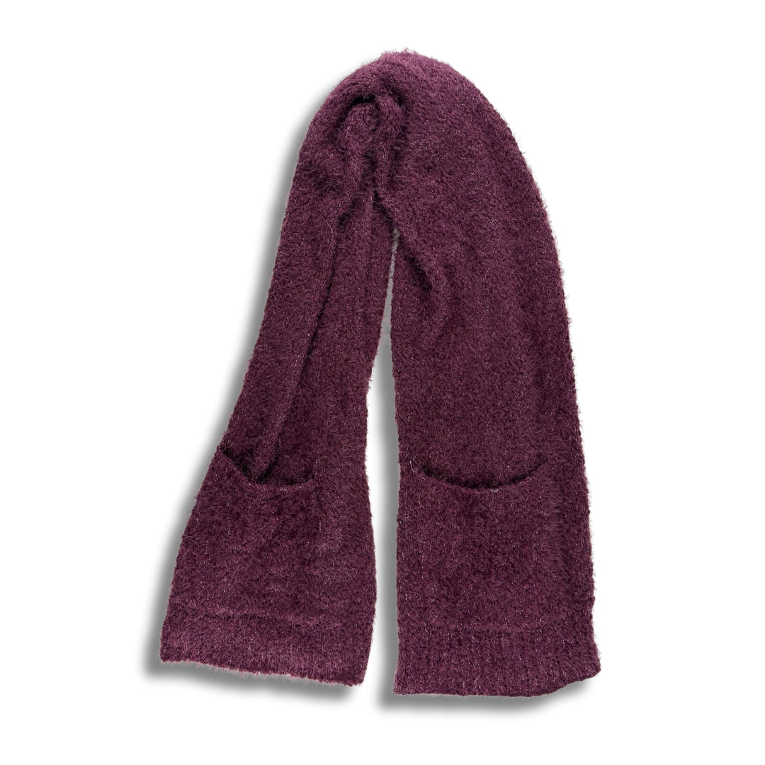 BUFANDA COLOR BURDEO | SOMA