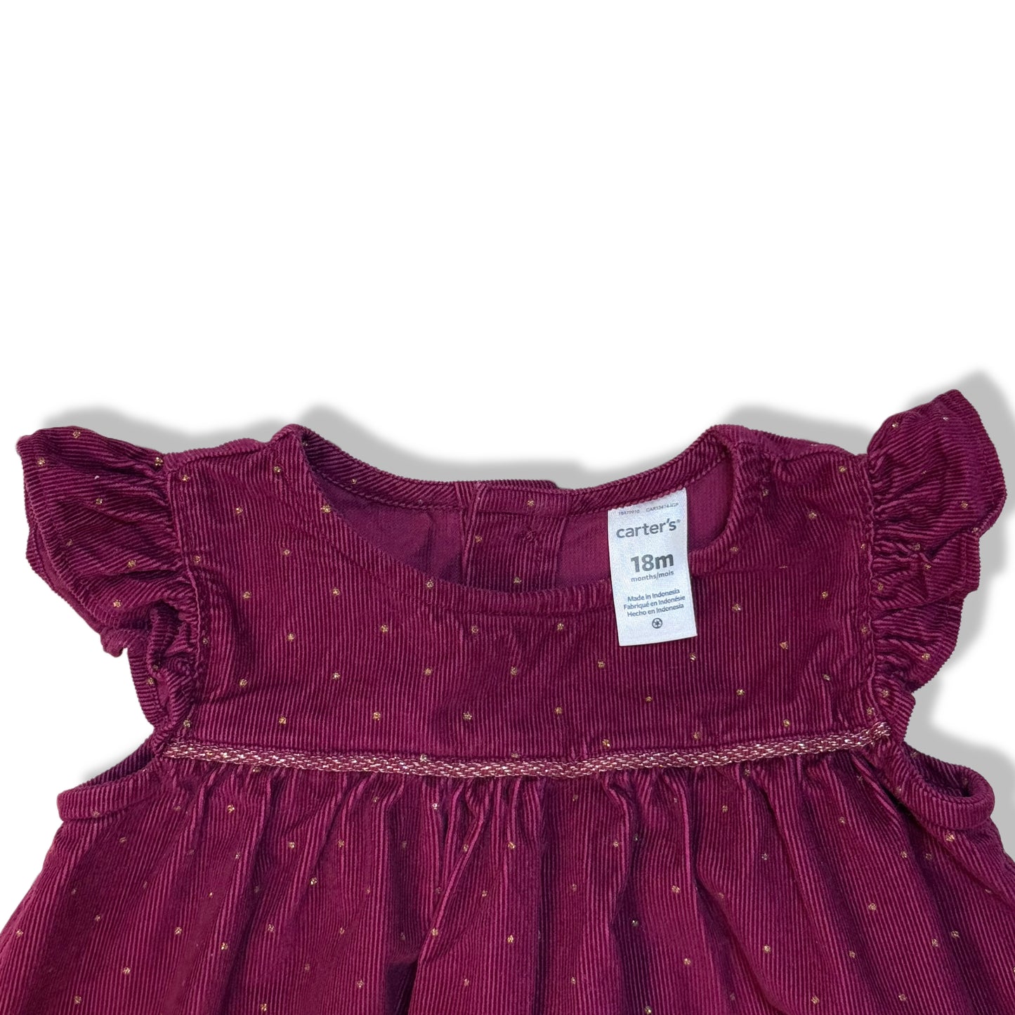 VESTIDO PARA BEBÉS | CARTER’S | 18M