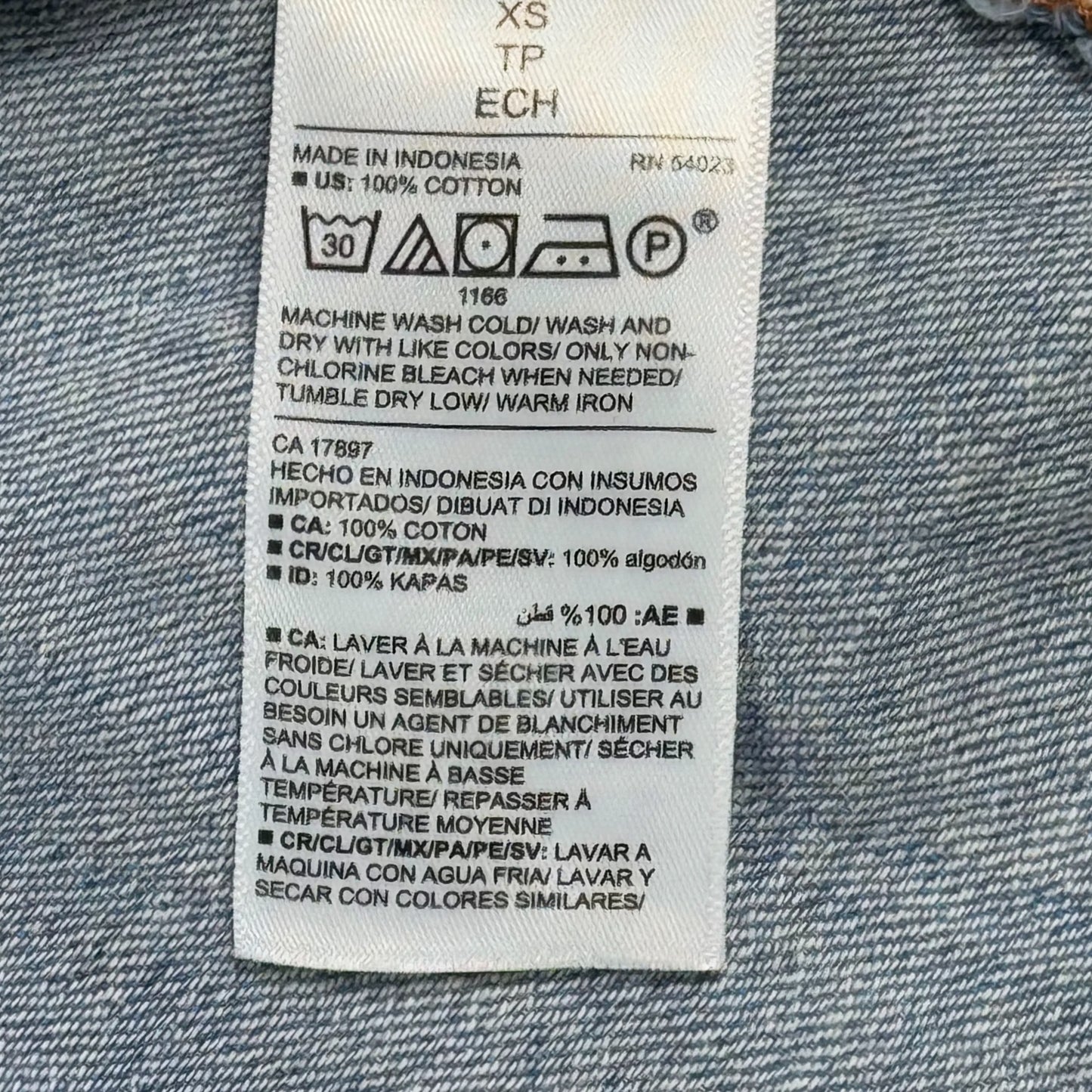 CAMISA DENIM CLÁSICA | OLD NAVY | TALLA XS