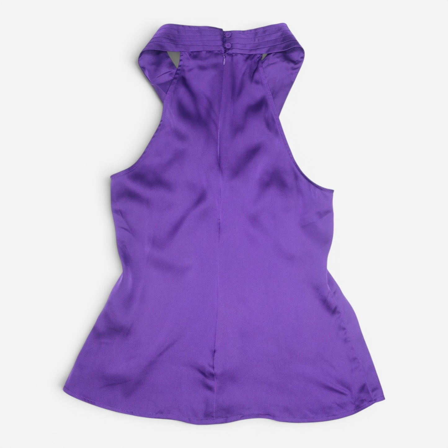 TOP SATINADO CON CUELLO HALTER | GUESS | TALLA M