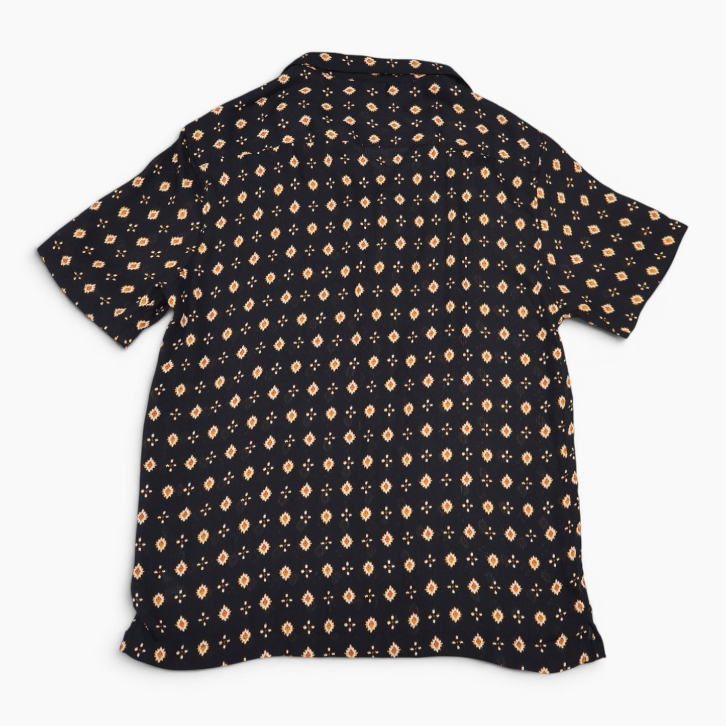 CAMISA NEGRA ESTAMPADA | DENIM & FLOWER | TALLA M
