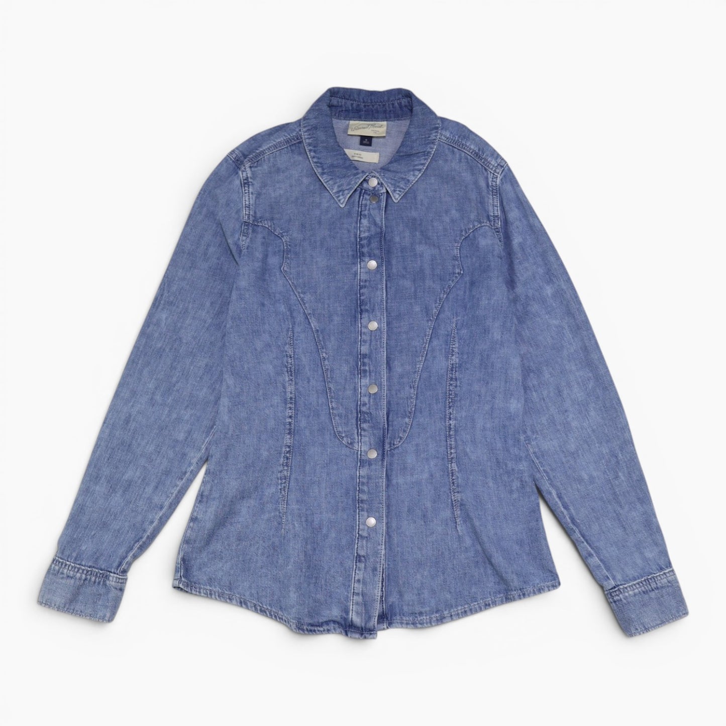 CAMISA DENIM MANGA LARGA | UNIVERSAL THREAD | TALLA 8 (M)