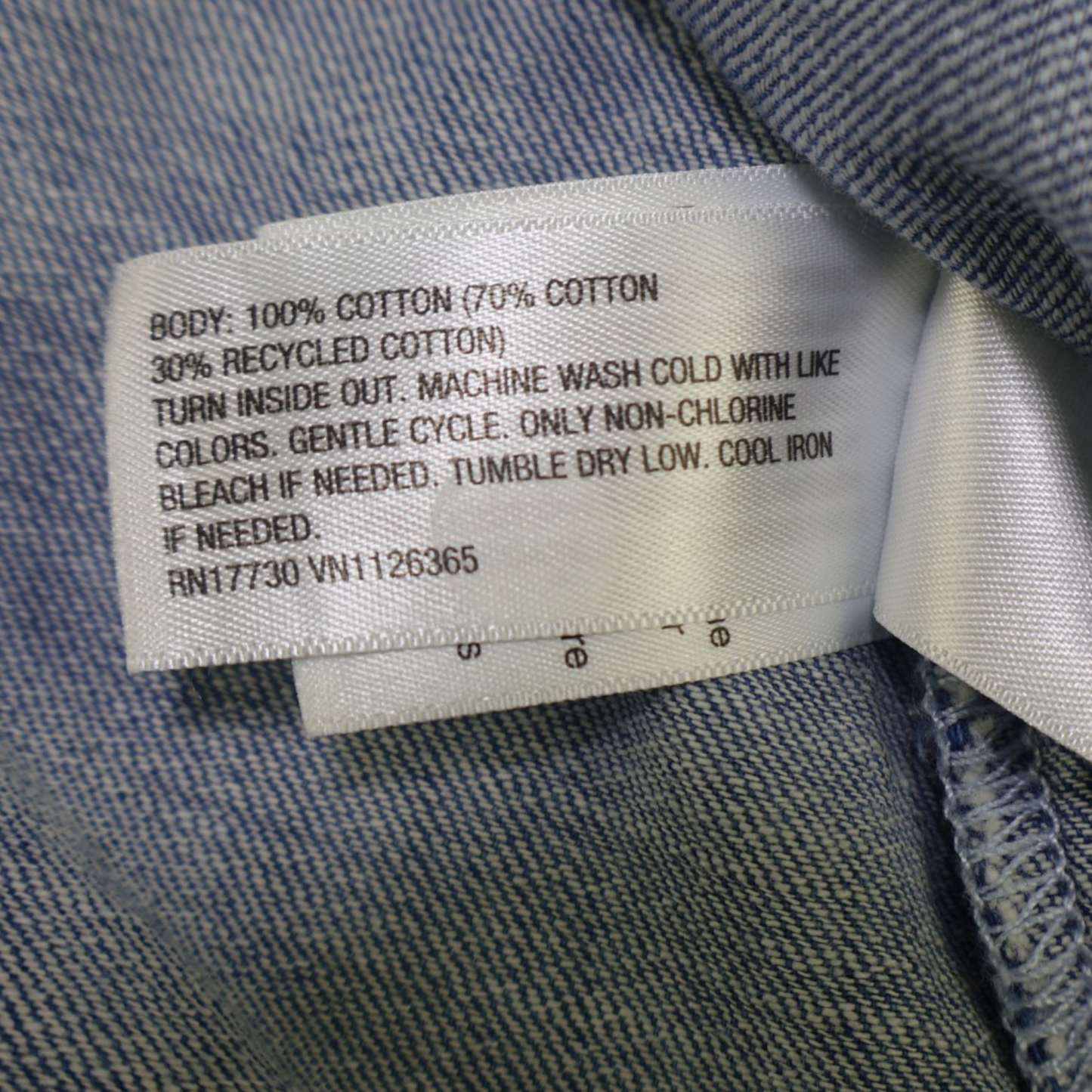 CAMISA DENIM MANGA LARGA | UNIVERSAL THREAD | TALLA 8 (M)