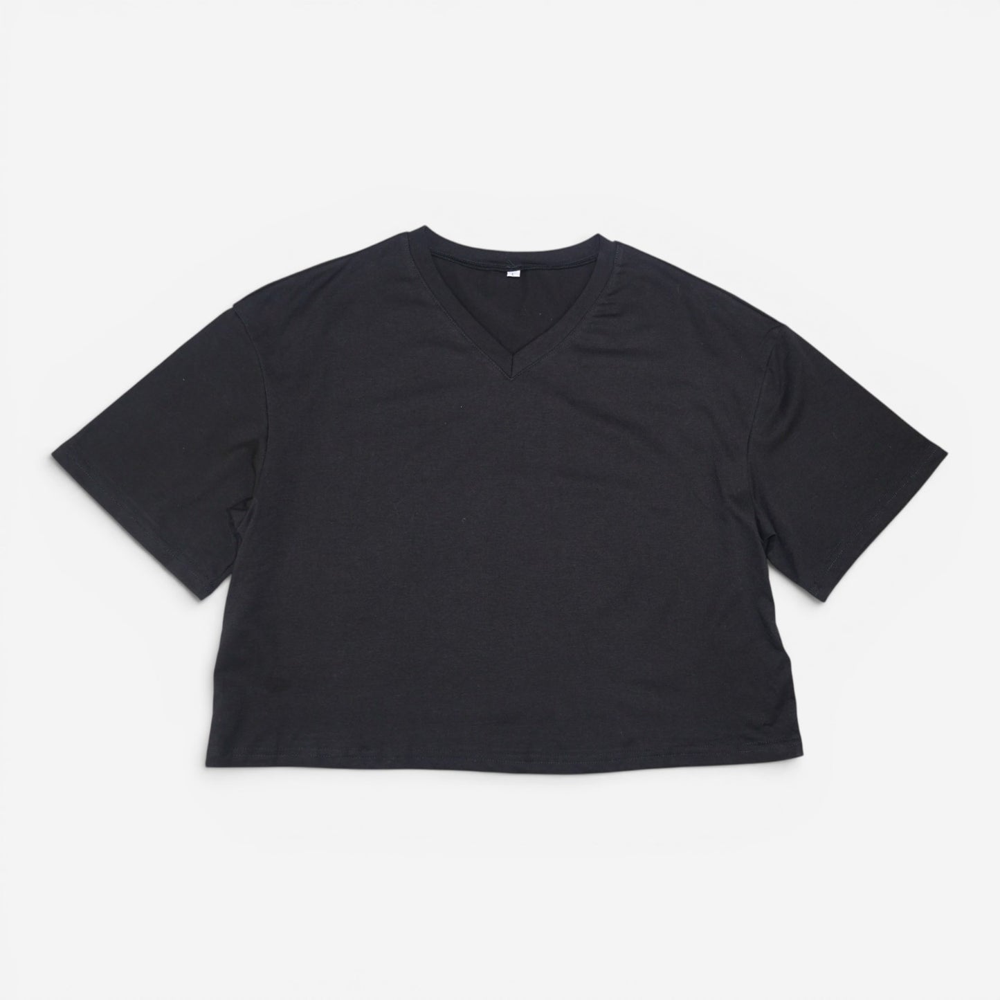 CROPPED T-SHIRT NEGRO | FICERD | TALLA L
