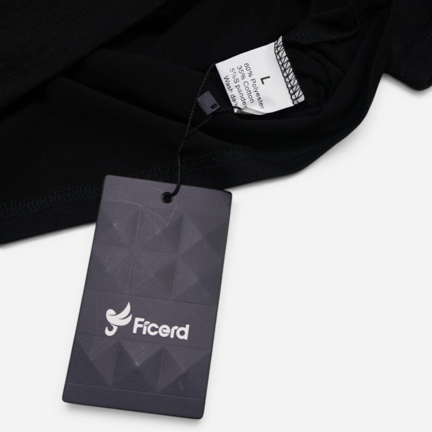 CROPPED T-SHIRT NEGRO | FICERD | TALLA L