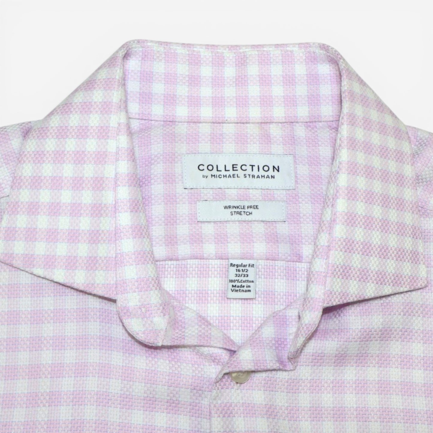 CAMISA MANGA LARGA DE CUADROS REGULAR FIT  | COLLECTION BY MICHAEL STRAHAN | TALLA 16 1/2 (L)