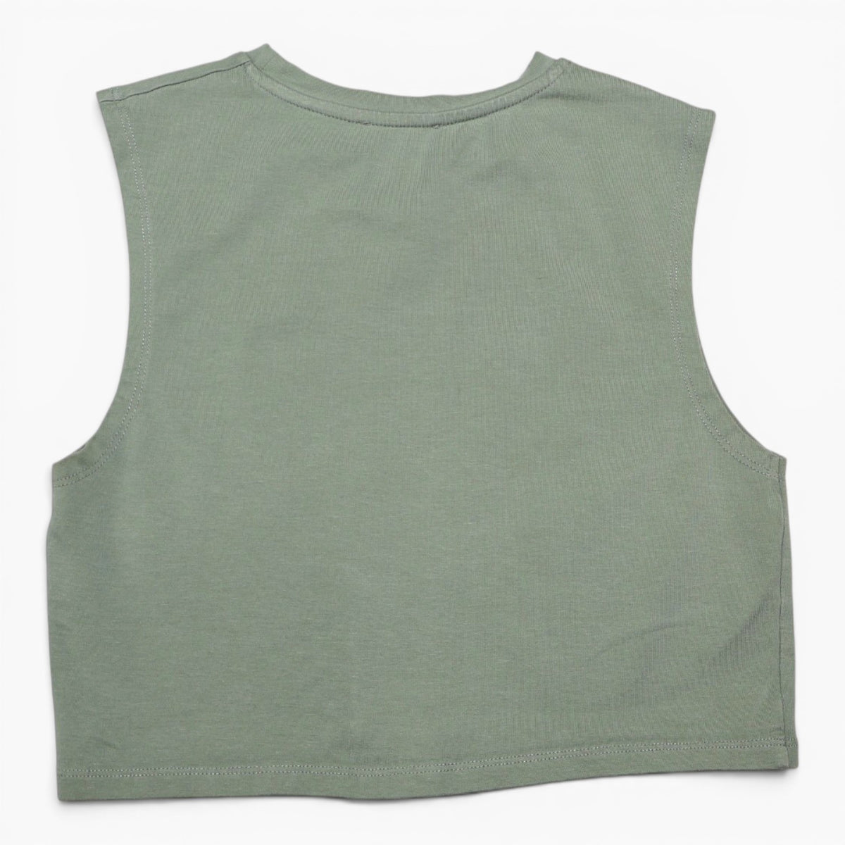 CROP TOP VERDE SIN MANGAS | ZARA | TALLA M