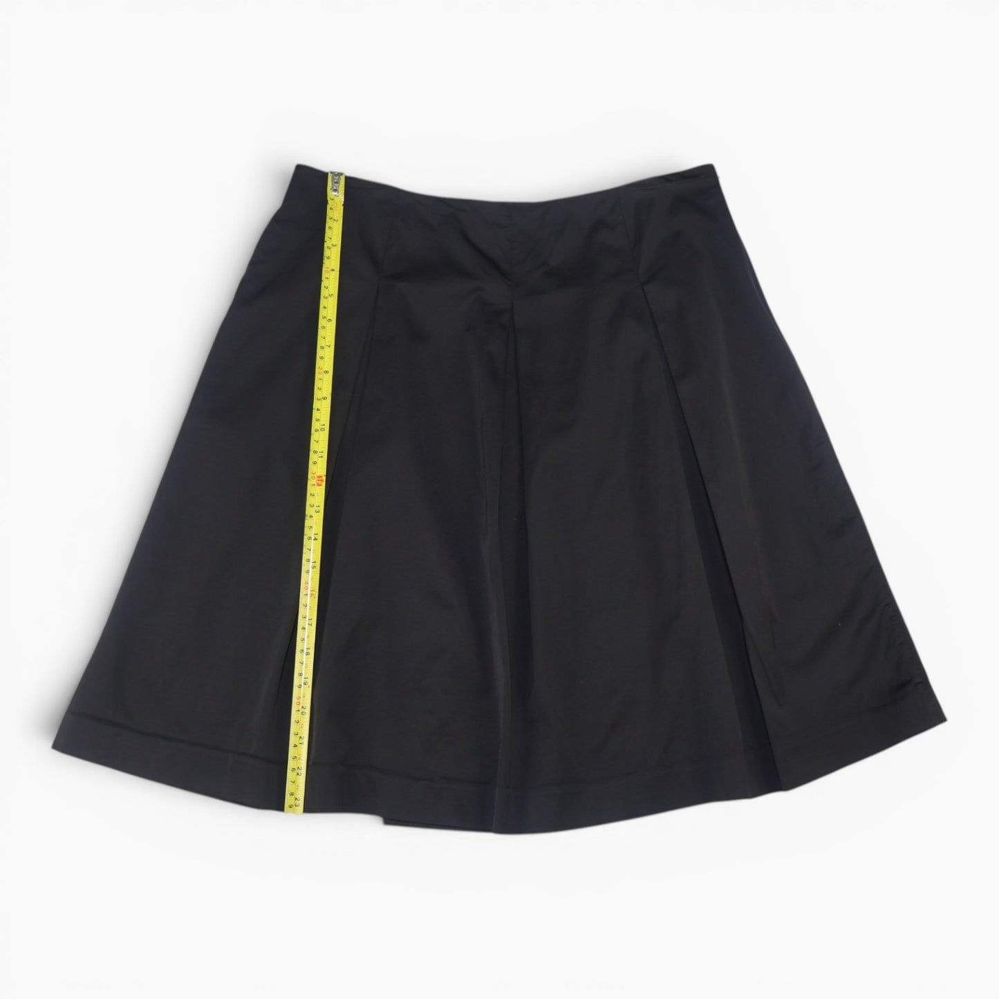 FALDA NEGRA PLISADA | TALBOTS | TALLA 12 (L)