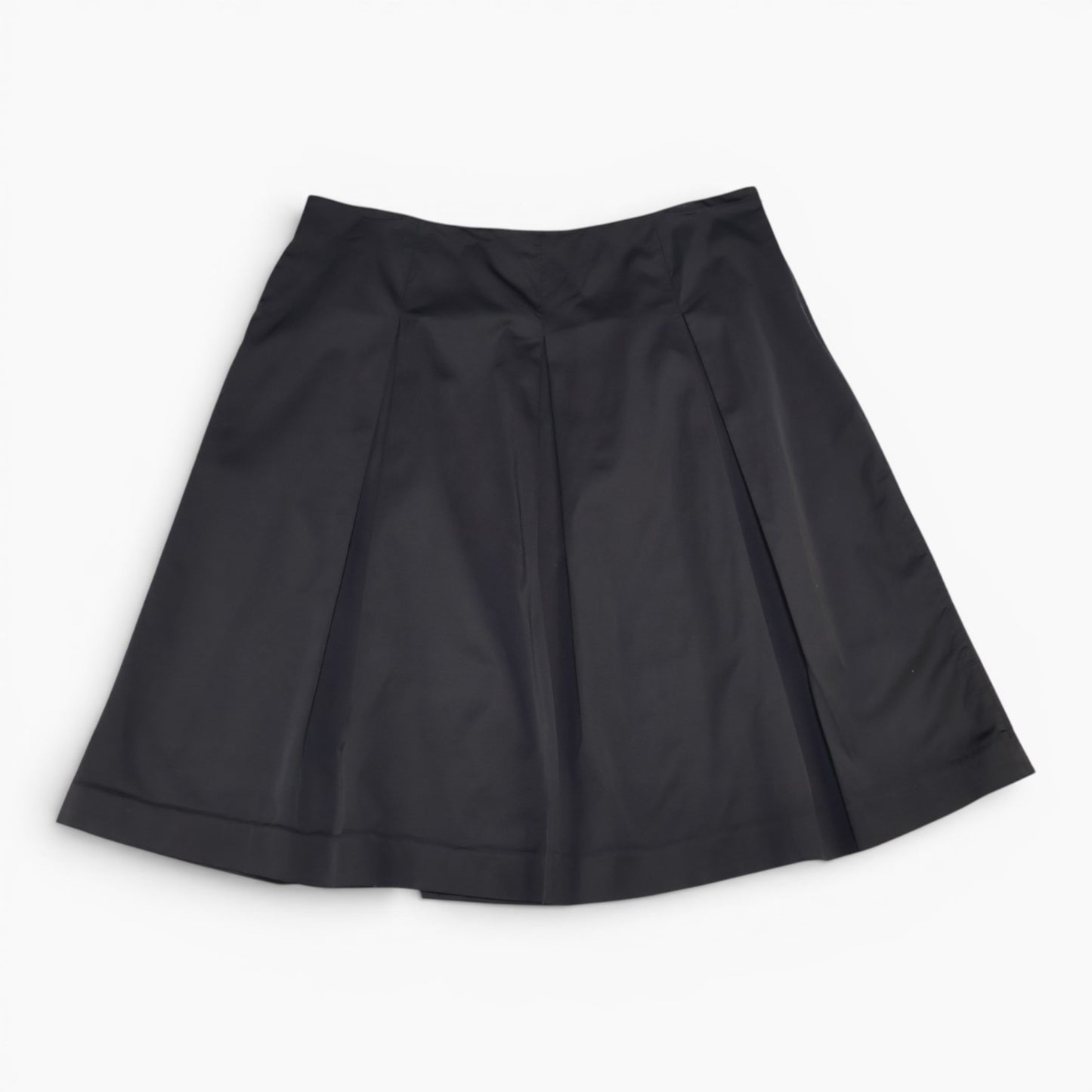FALDA NEGRA PLISADA | TALBOTS | TALLA 12 (L)