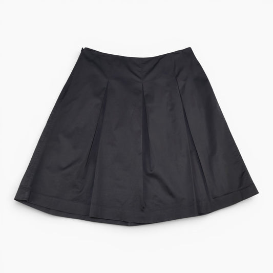 FALDA NEGRA PLISADA | TALBOTS | TALLA 12 (L)