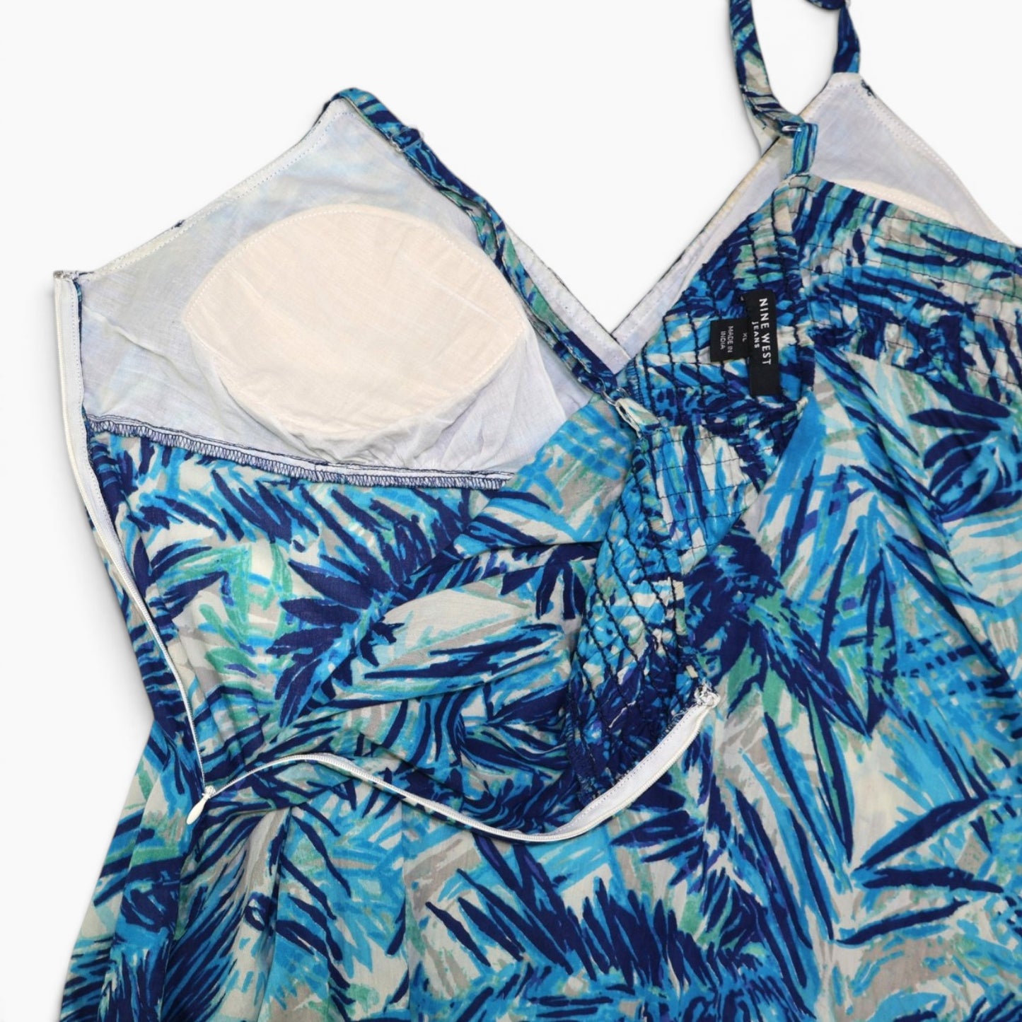 TOP DE TIRANTES CON ESTAMPADO TROPICAL | NINE WEST | TALLA XL