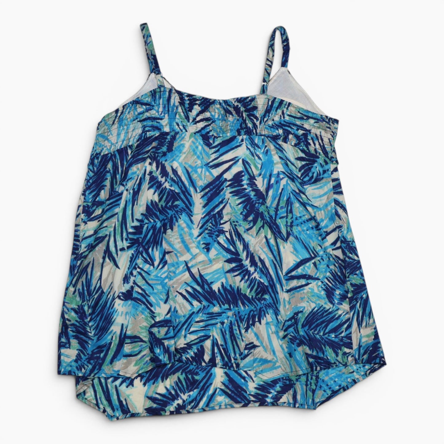 TOP DE TIRANTES CON ESTAMPADO TROPICAL | NINE WEST | TALLA XL