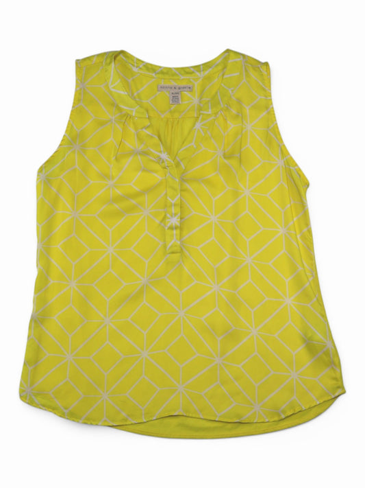 BLUSA SIN MANGAS AMARILLA | HANNA & GRACIE | TALLA XL