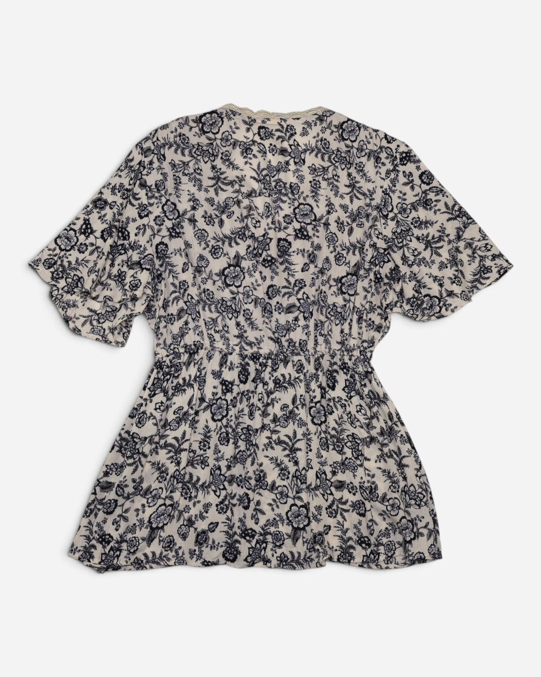 BLUSA ESILO BOHO CON ESTAMPADO FLORAL | SKY AND SAND | TALLA  M