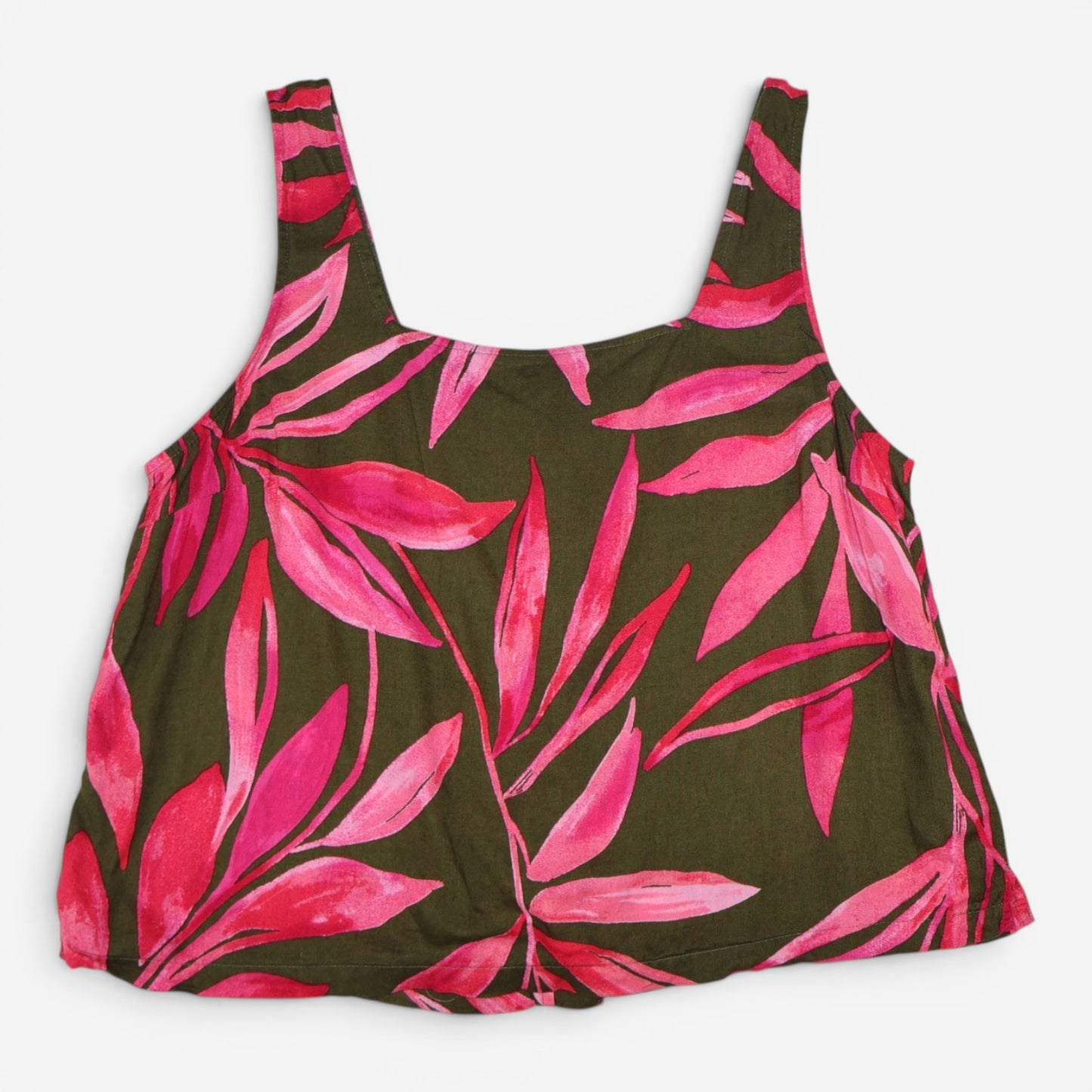 TOP SIN MANGAS DE MEZCLA DE LINO | TIME AND TRU | TALLA L