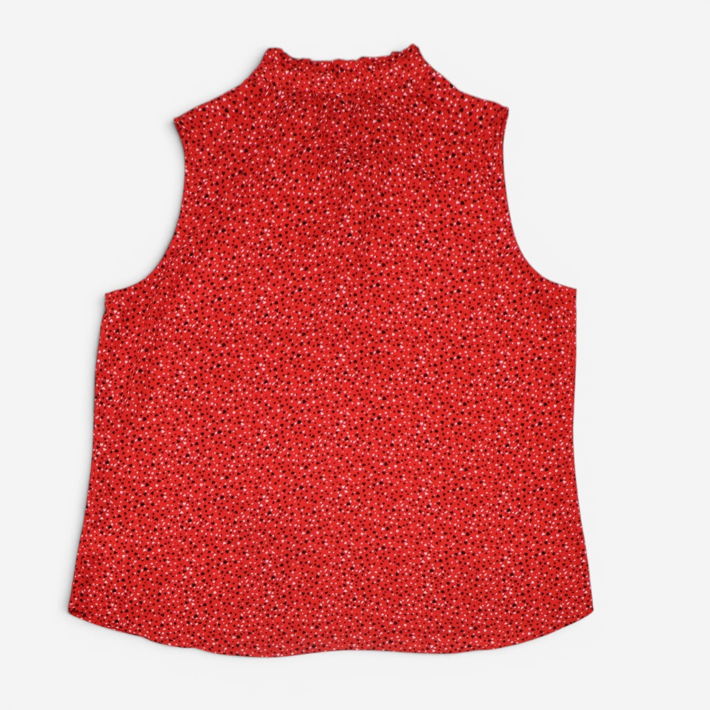 BLUSA SIN MANGAS CON ESTAMPADO DE CORAZONES | CAROLINA BELLE | TALLA XL