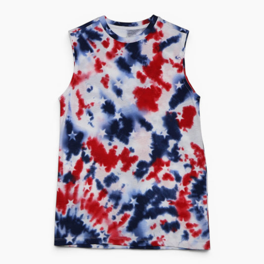 TOP SIN MANGAS TIE-DYE | WONDER NATION | TALLA L (10-12)