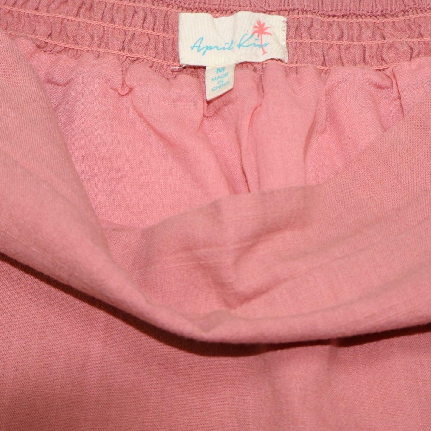 FALDA ROSADA CON VUELO | APRIL KISS | TALLA M