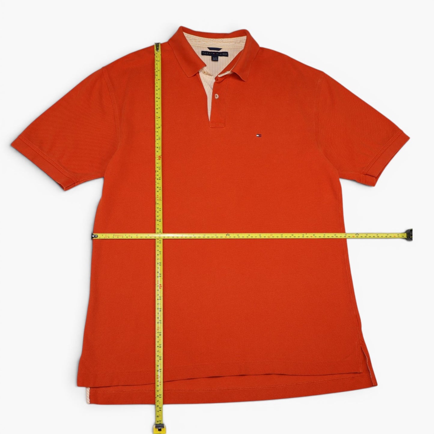 POLO MANGA CORTA NARANJA | TOMMY HILFIGER | TALLA XL