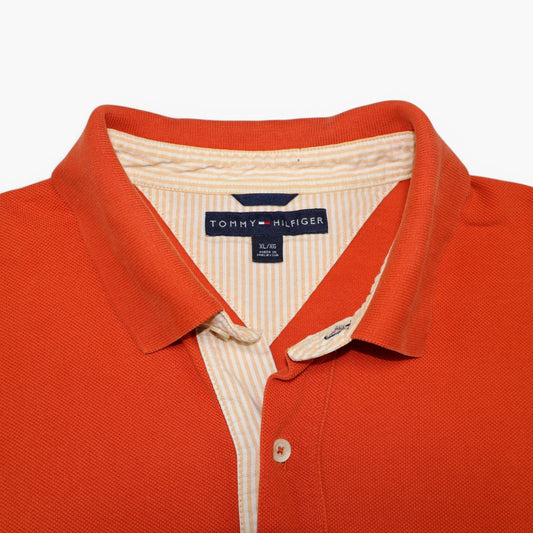 POLO MANGA CORTA NARANJA | TOMMY HILFIGER | TALLA XL