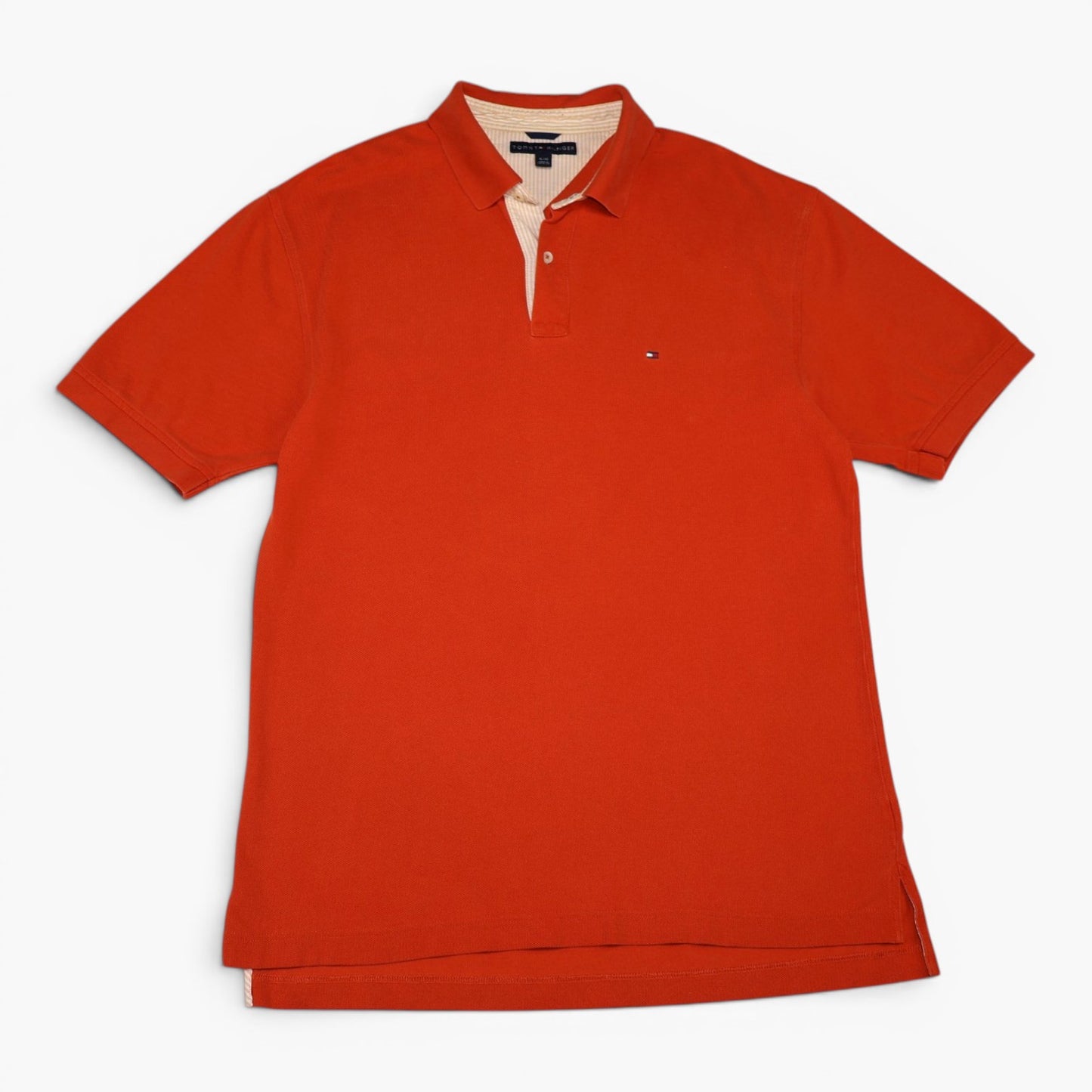 POLO MANGA CORTA NARANJA | TOMMY HILFIGER | TALLA XL