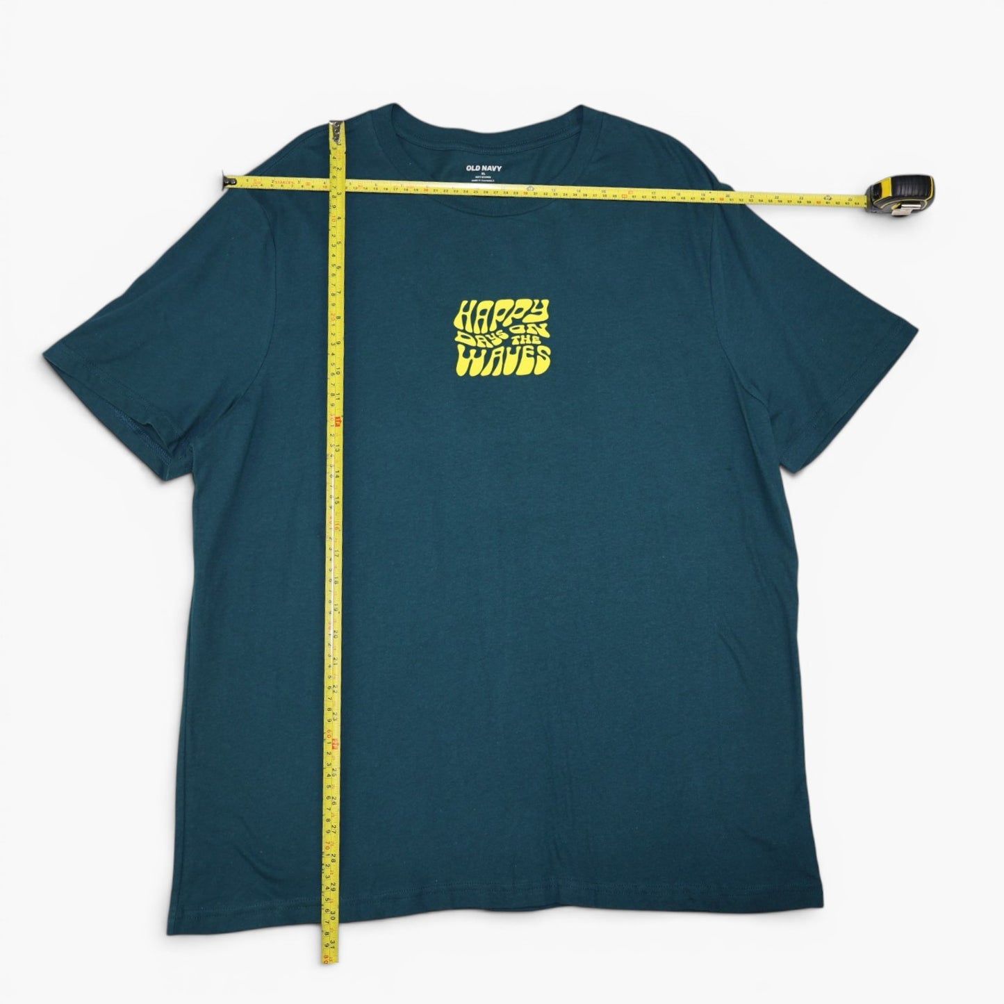 T-SHIRT VERDE CON GRÁFICO DE SURF | OLD NAVY | TALLA XL