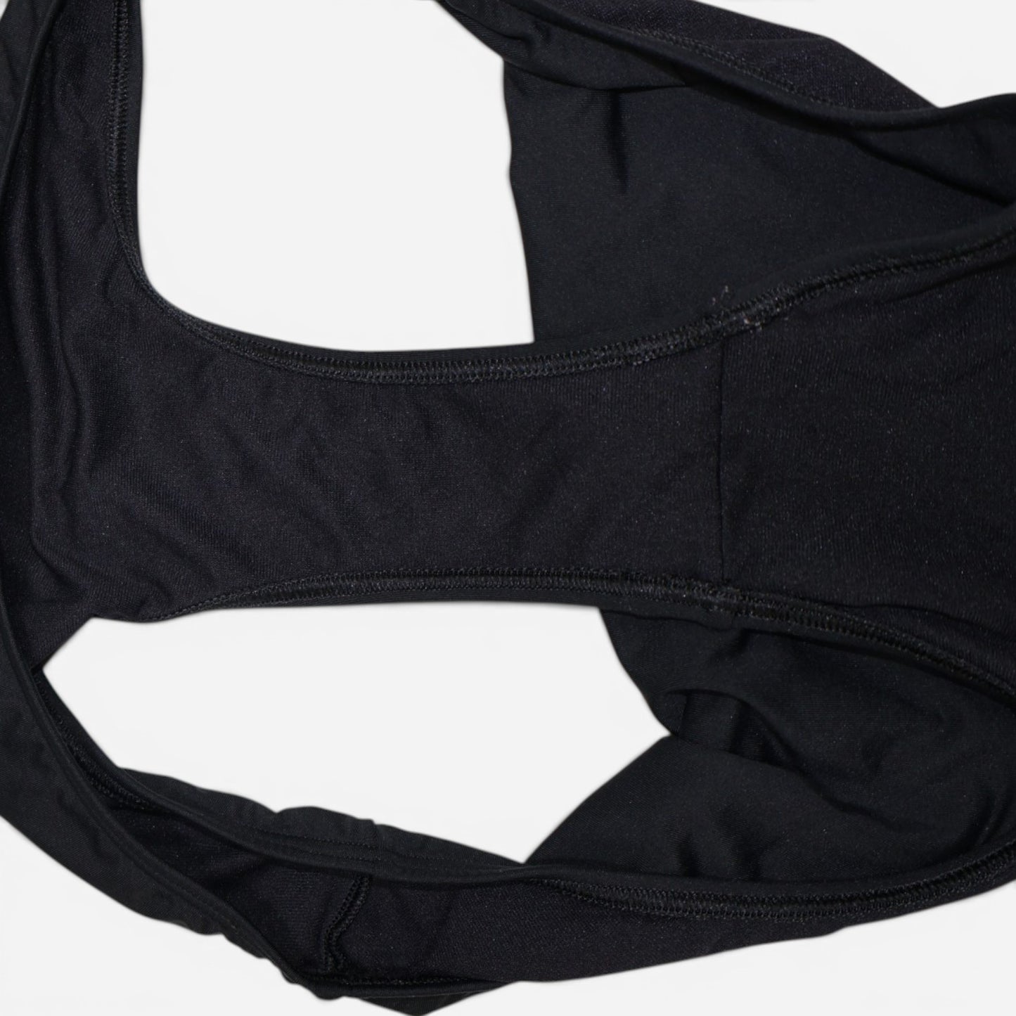 PANTY DE TRAJE DE BAÑO NEGRO DE CINTURA MEDIA PARA MUJER | ATHLETA | TALLA M