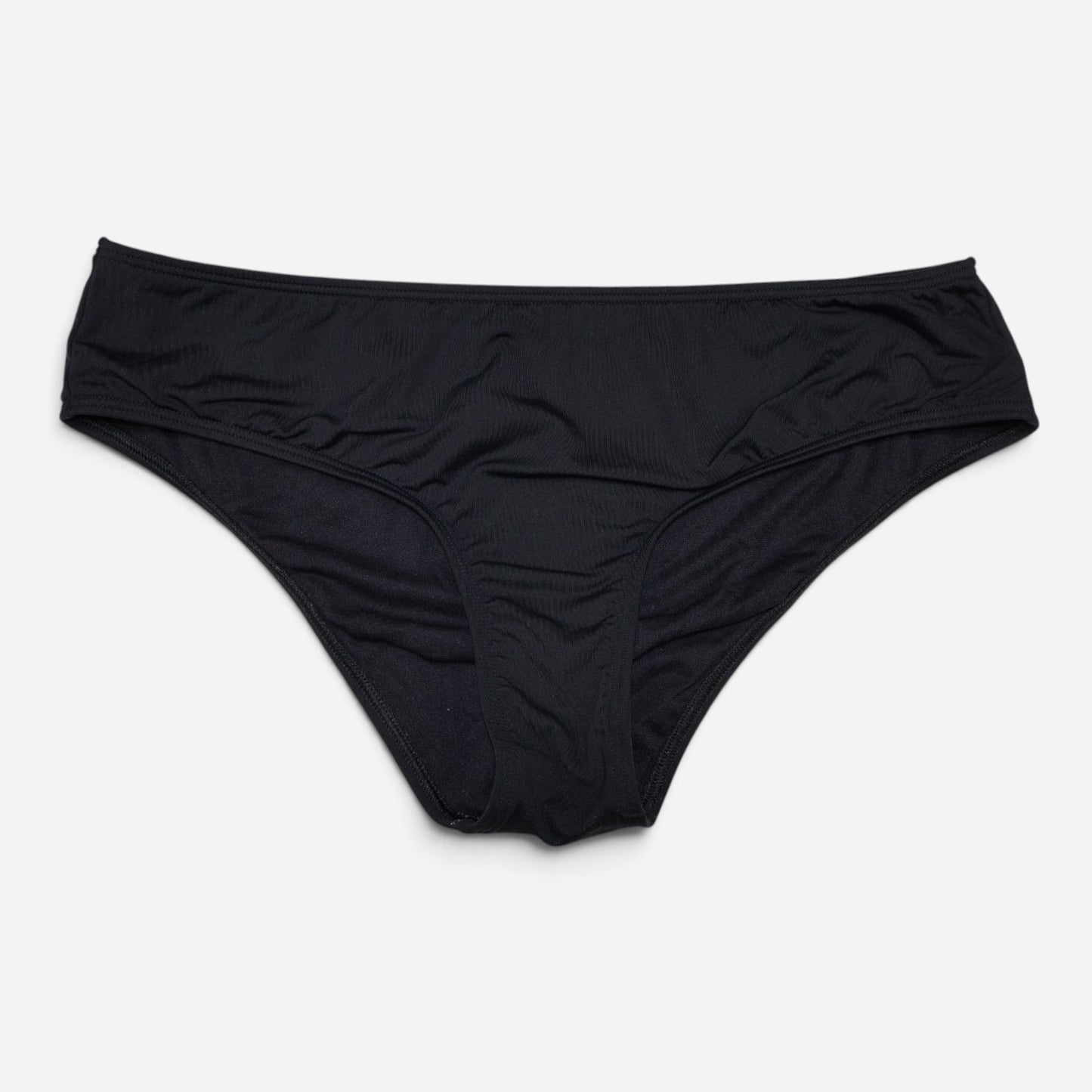 PANTY DE TRAJE DE BAÑO NEGRO DE CINTURA MEDIA PARA MUJER | ATHLETA | TALLA M