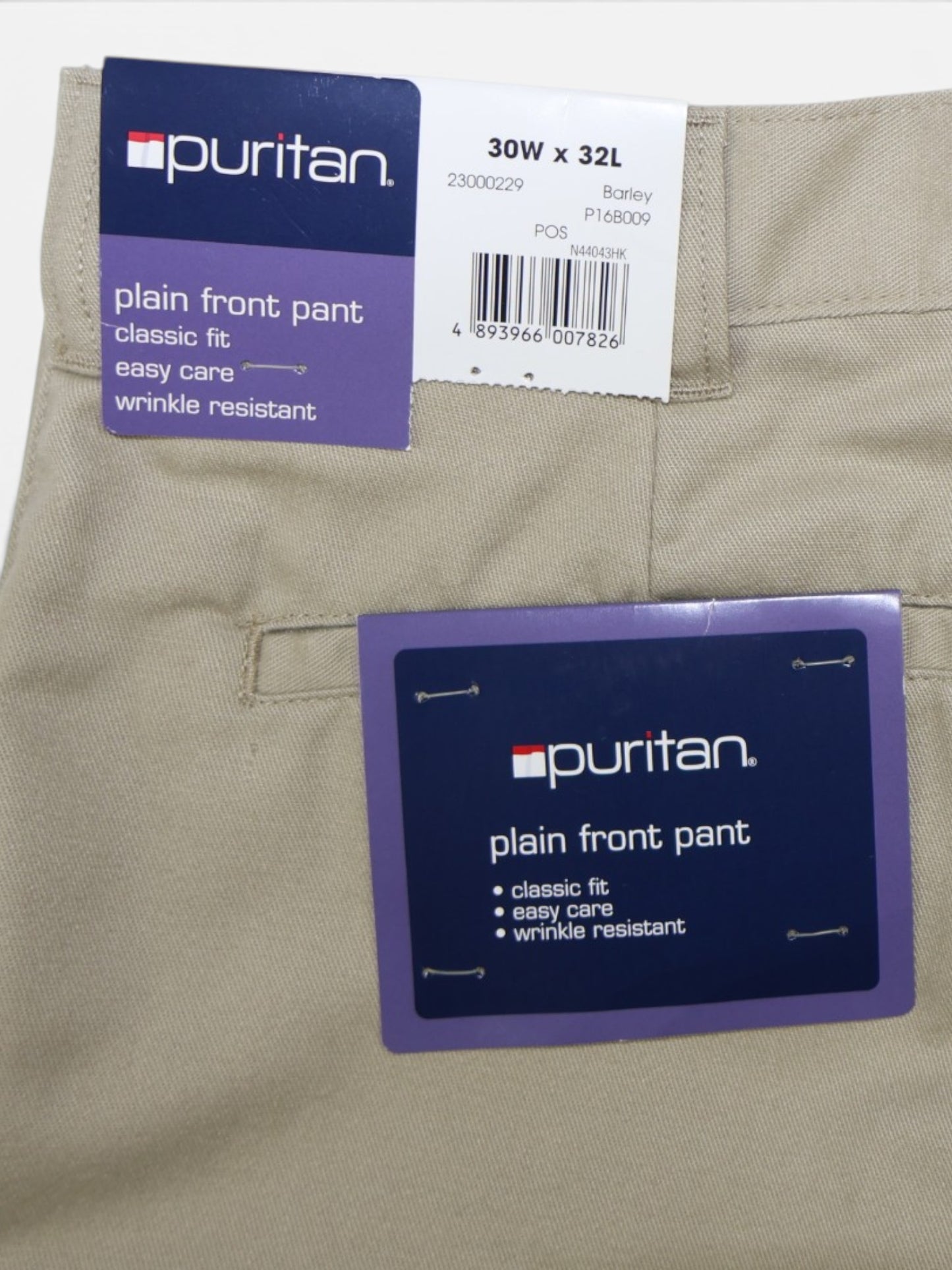 PANTALÓN KHAKI CLÁSICO | PURITAN | TALLA 30X32