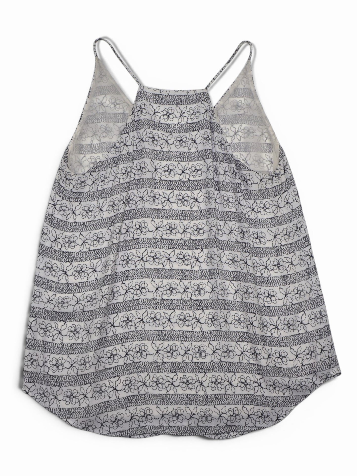 TOP DE TIRANTES CREMA CON ESTAMPADO FLORAL | LOFT | TALLA S