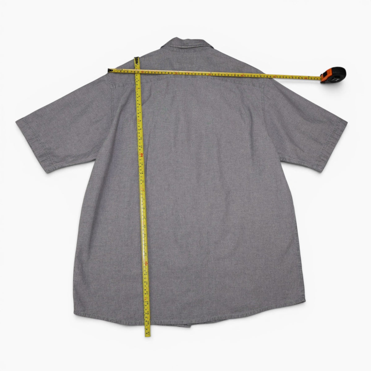 CAMISA GRIS MANGA CORTA | WRANGLER | TALLA L