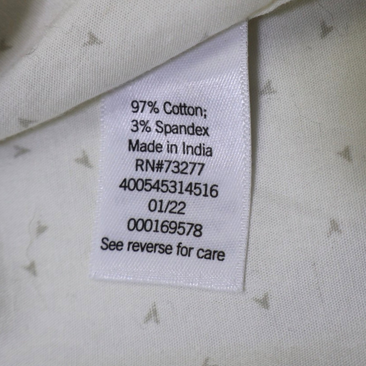 CAMISA CREMA MANGA CORTA PARA HOMBRE | SONOMA | TALLA XXL