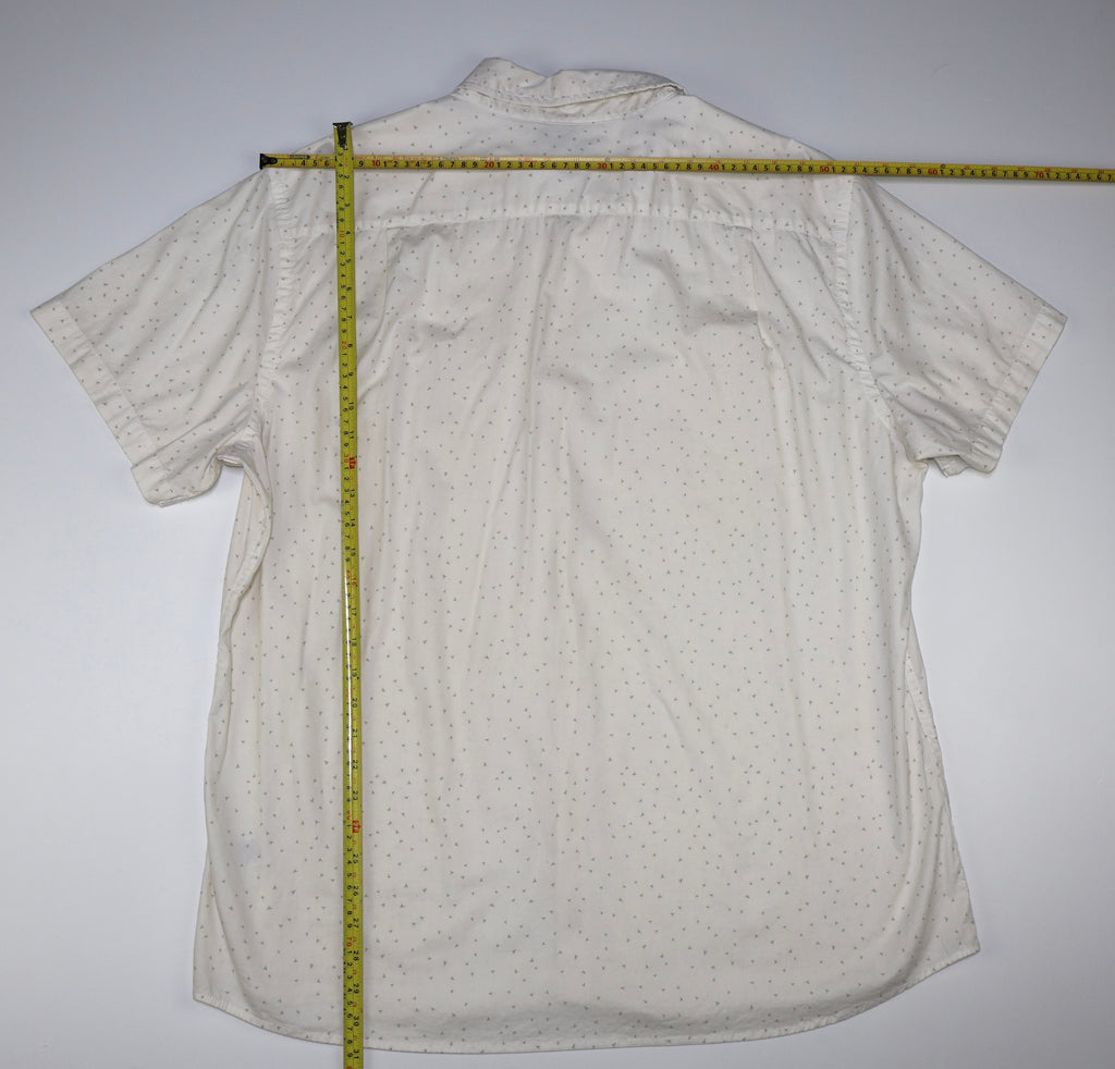 CAMISA CREMA MANGA CORTA PARA HOMBRE | SONOMA | TALLA XXL