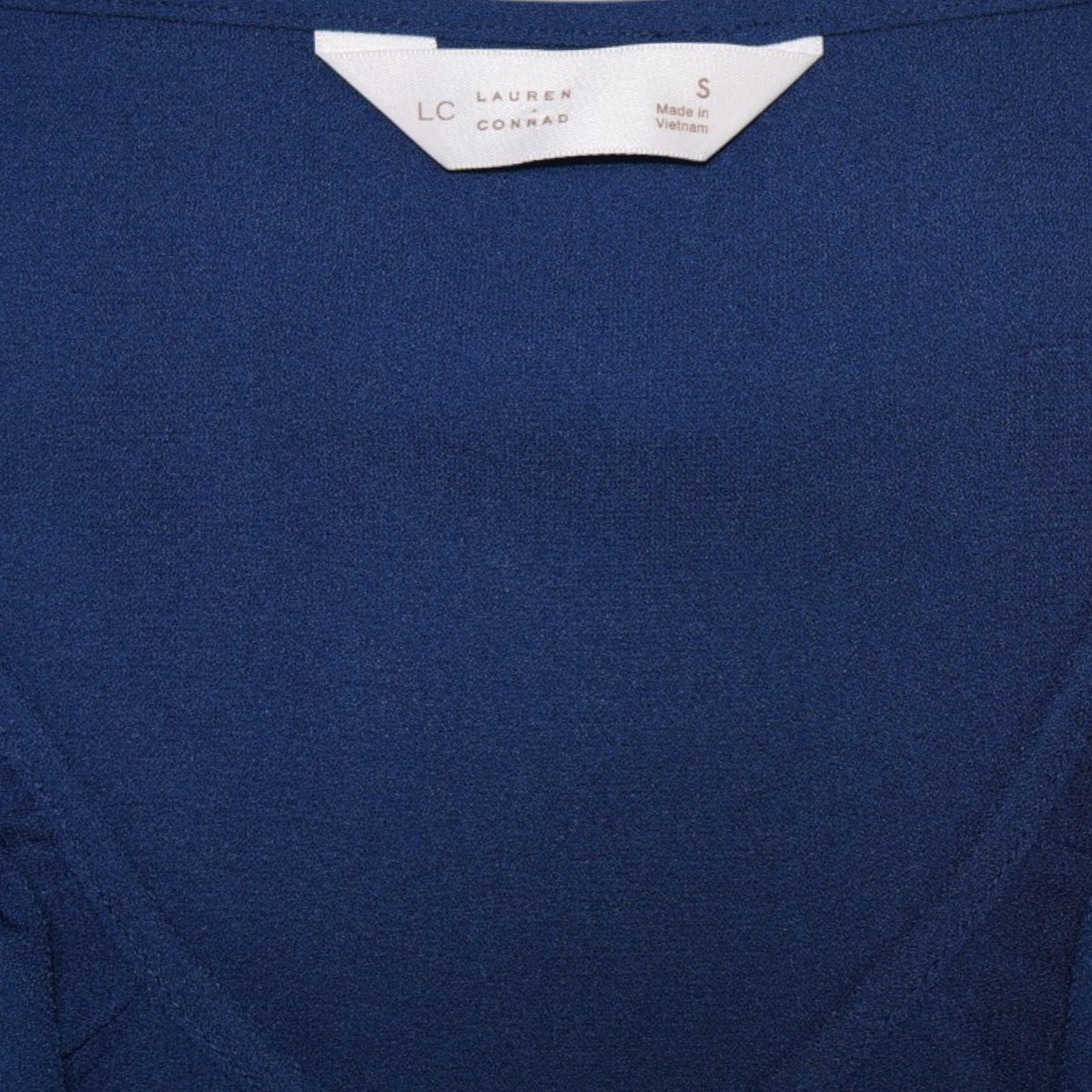 NEW | BLUSA AZUL MARINO SIN MANGAS PARA MUJER | LAUREN CONRAD | TALLA S