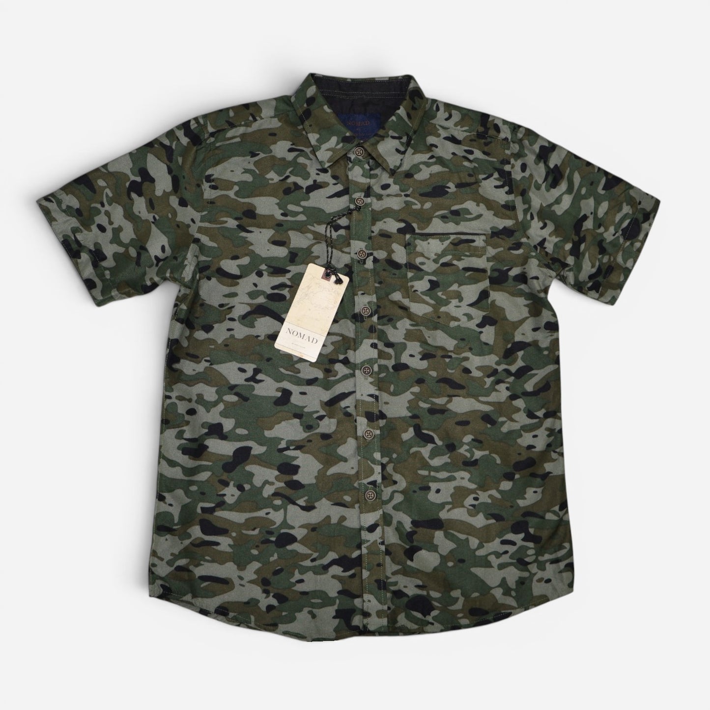 CAMISA DE CAMUFLAJE MANGA CORTA PARA NIÑOS | NOMAD | TALLA M (10/12)