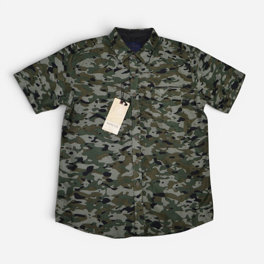 CAMISA DE CAMUFLAJE MANGA CORTA PARA NIÑOS | NOMAD | TALLA M (10/12)