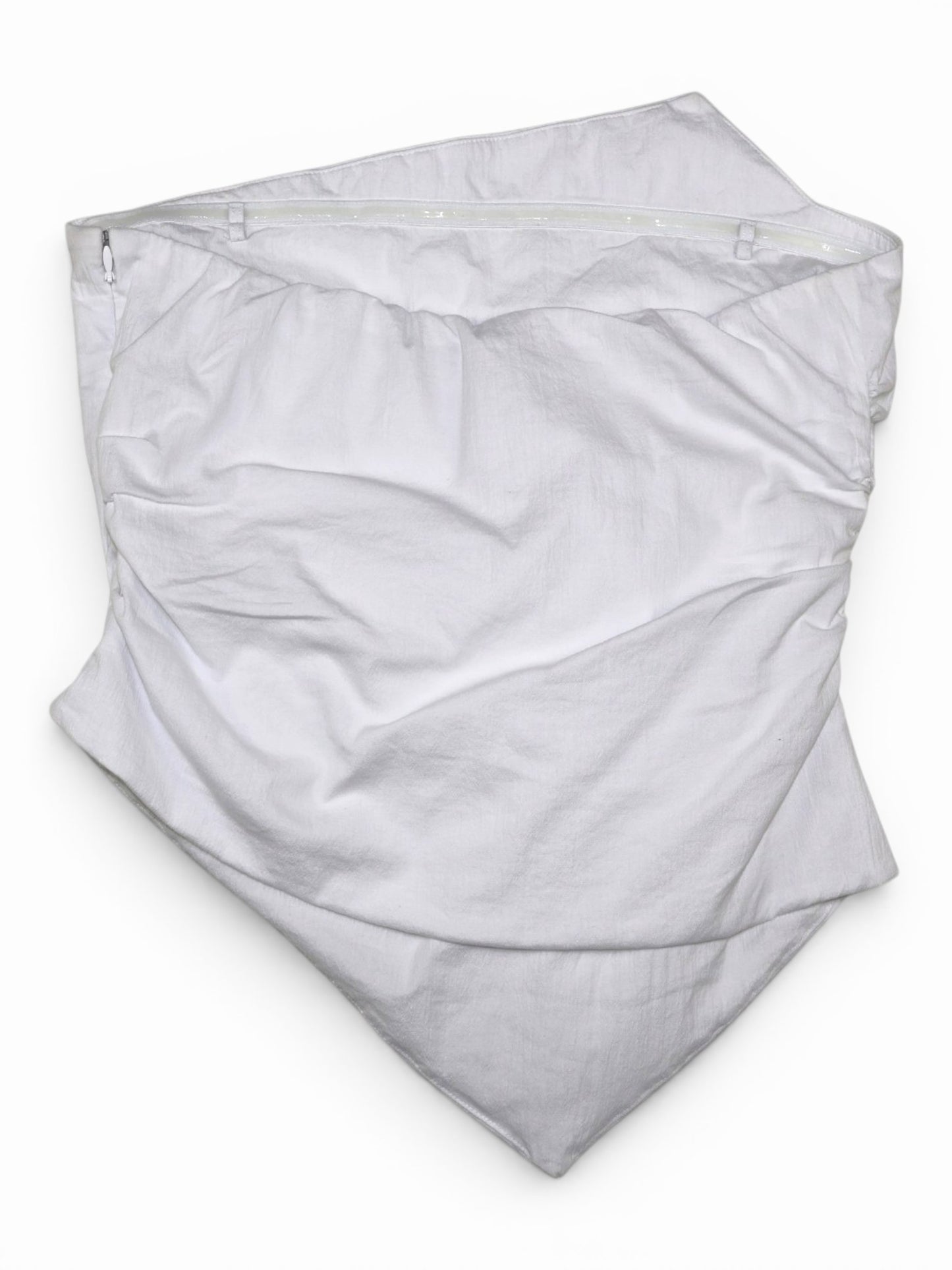 TOP STRAPLESS BLANCO | ABERCROMBIE & FITCH | TALLA M