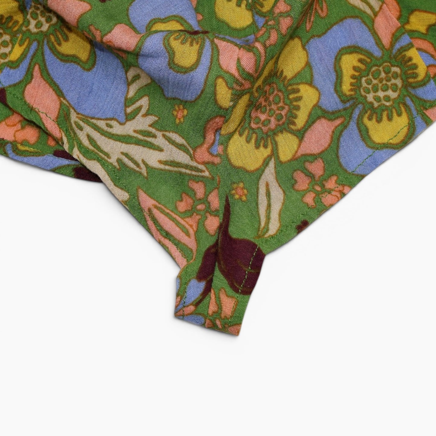 SKORT VERDE CON ESTAMPADO FLORAL | FREE PEOPLE | TALLA S