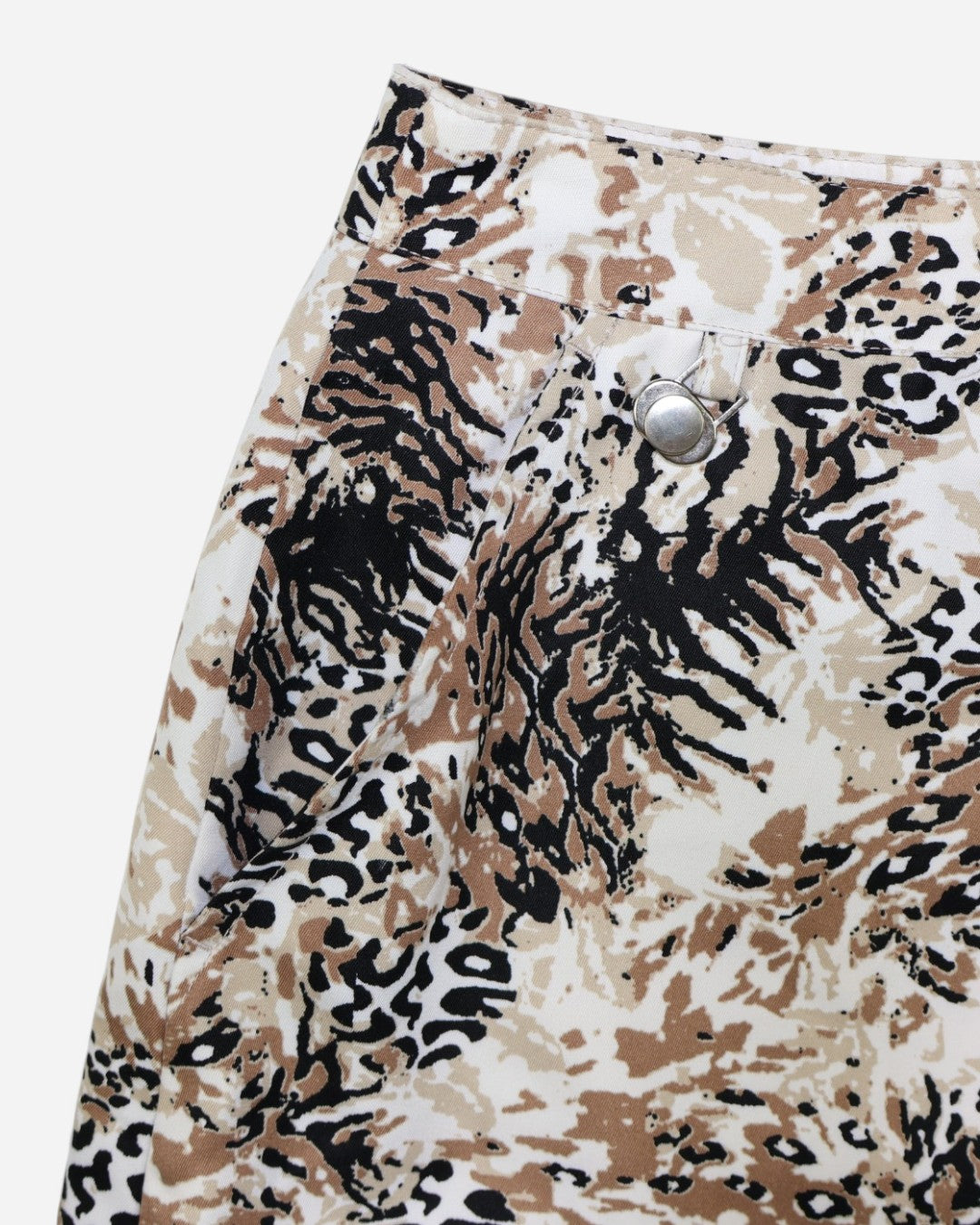 Falda short de golf con estampado animal para mujer, marca Allyson Whitmore, talla 14, ropa de segunda mano en República Dominicana