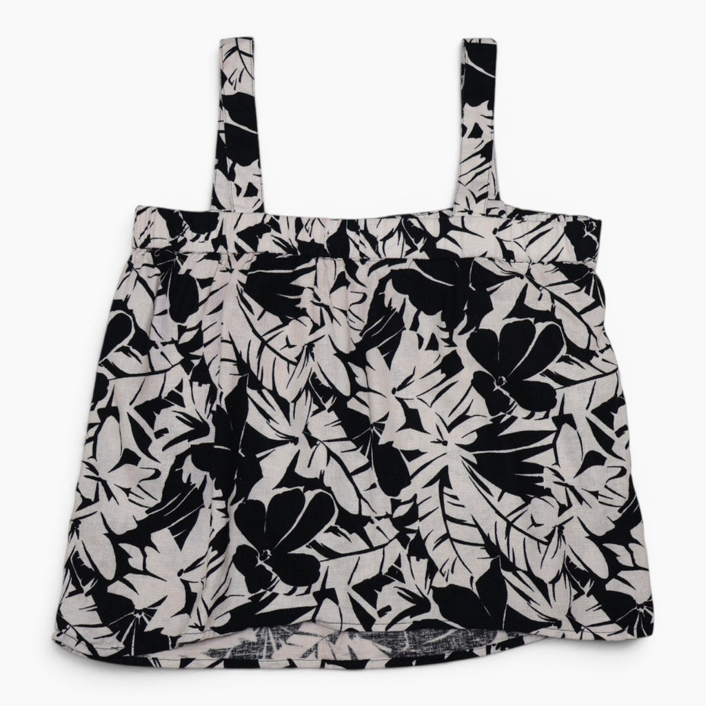 TOP SIN MANGAS CON ESTAMPADO TROPICAL | MICHAEL KORS | TALLA S