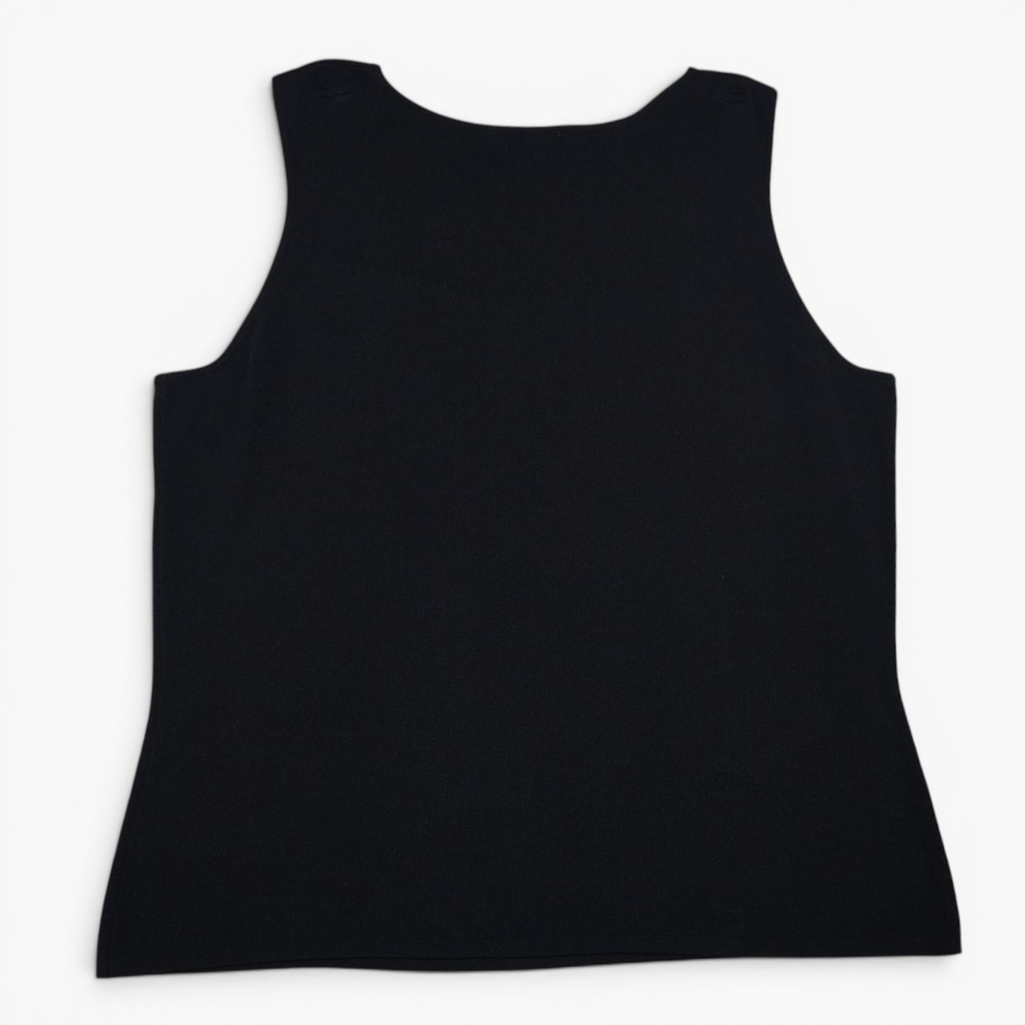 TOP NEGRO SIN MANGAS | CHOICES | TALLA L