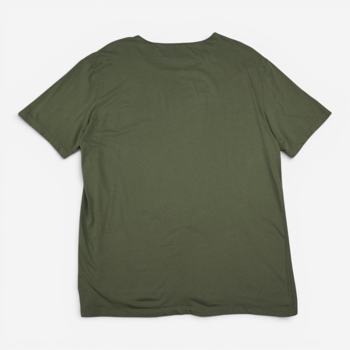T-SHIRT VERDE OLIVO EASY FIT | ZARA | TALLA XL