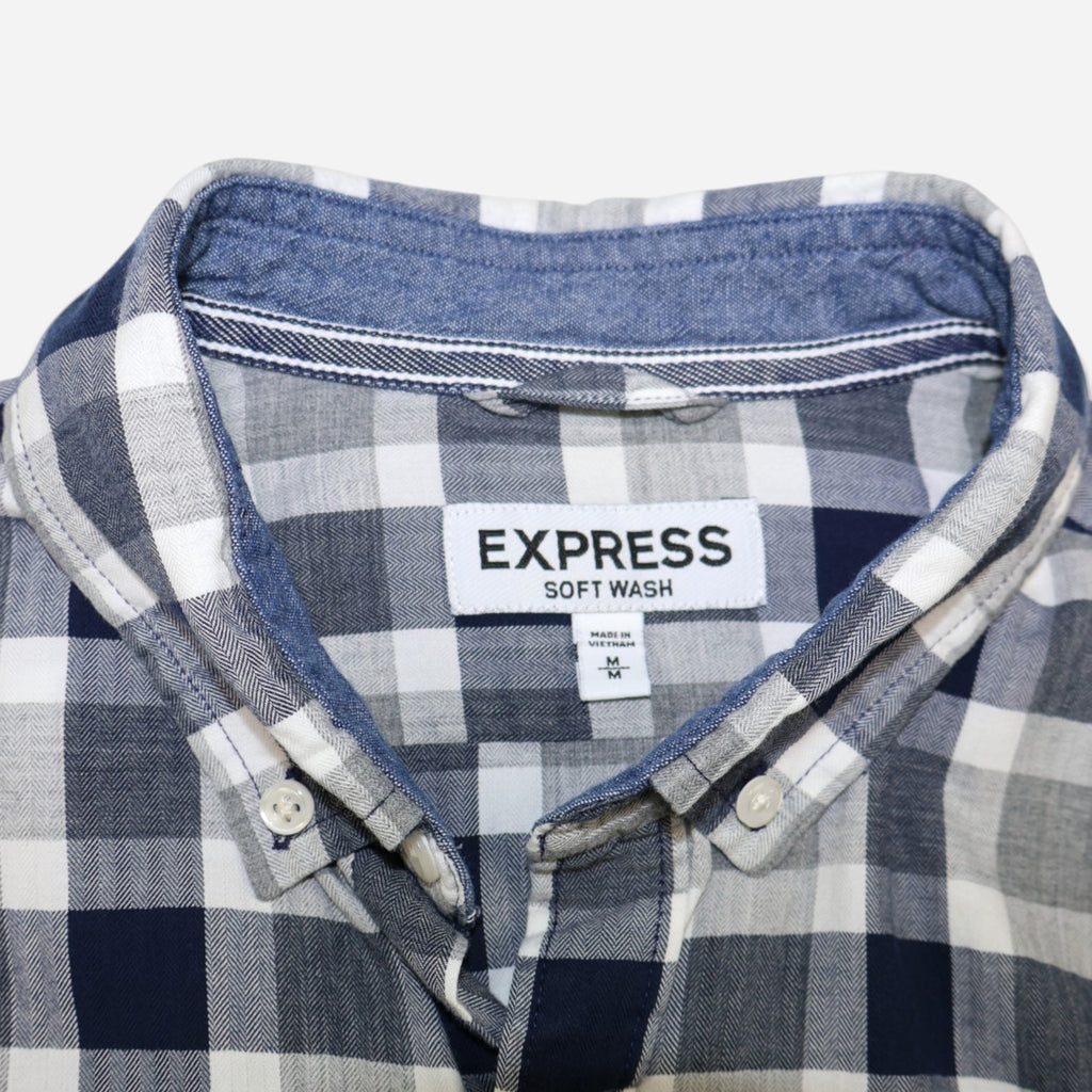 CAMISA DE CUADROS MANGA LARGA PARA HOMBRE | EXPRESS | TALLA M