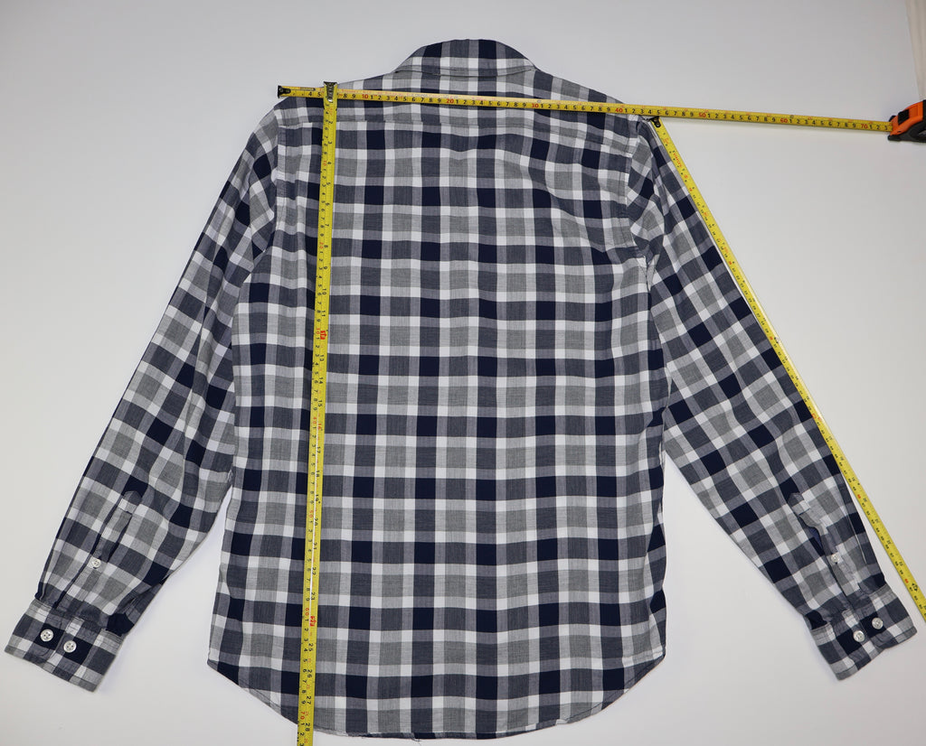 CAMISA DE CUADROS MANGA LARGA PARA HOMBRE | EXPRESS | TALLA M