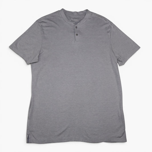 T-SHIRT HENLEY GRIS | MARC ANTHONY | TALLA L