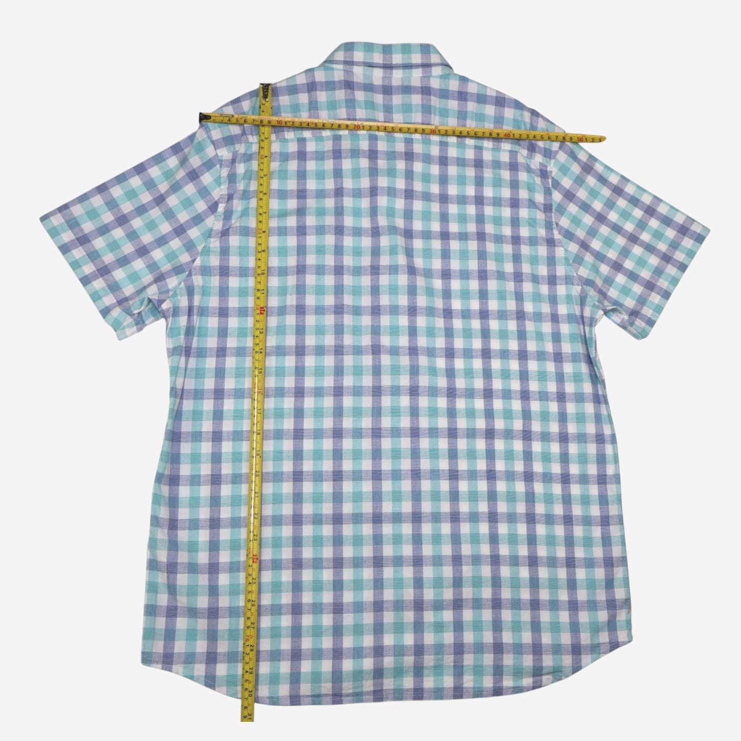 CAMISA MANGA CORTA DE CUADROS | LEE | TALLA XL