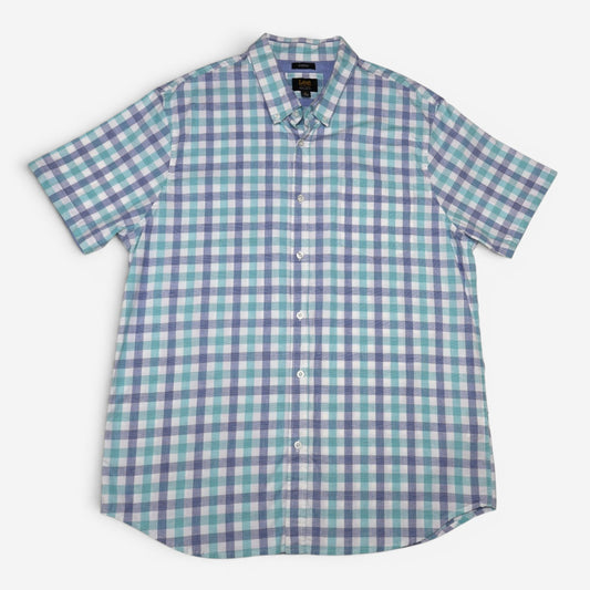 CAMISA MANGA CORTA DE CUADROS | LEE | TALLA XL