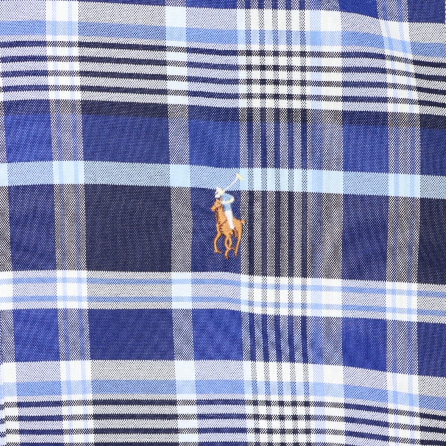 CAMISA MANGA LARGA AZUL DE CUADROS | POLO RALPH LAUREN | TALLA M