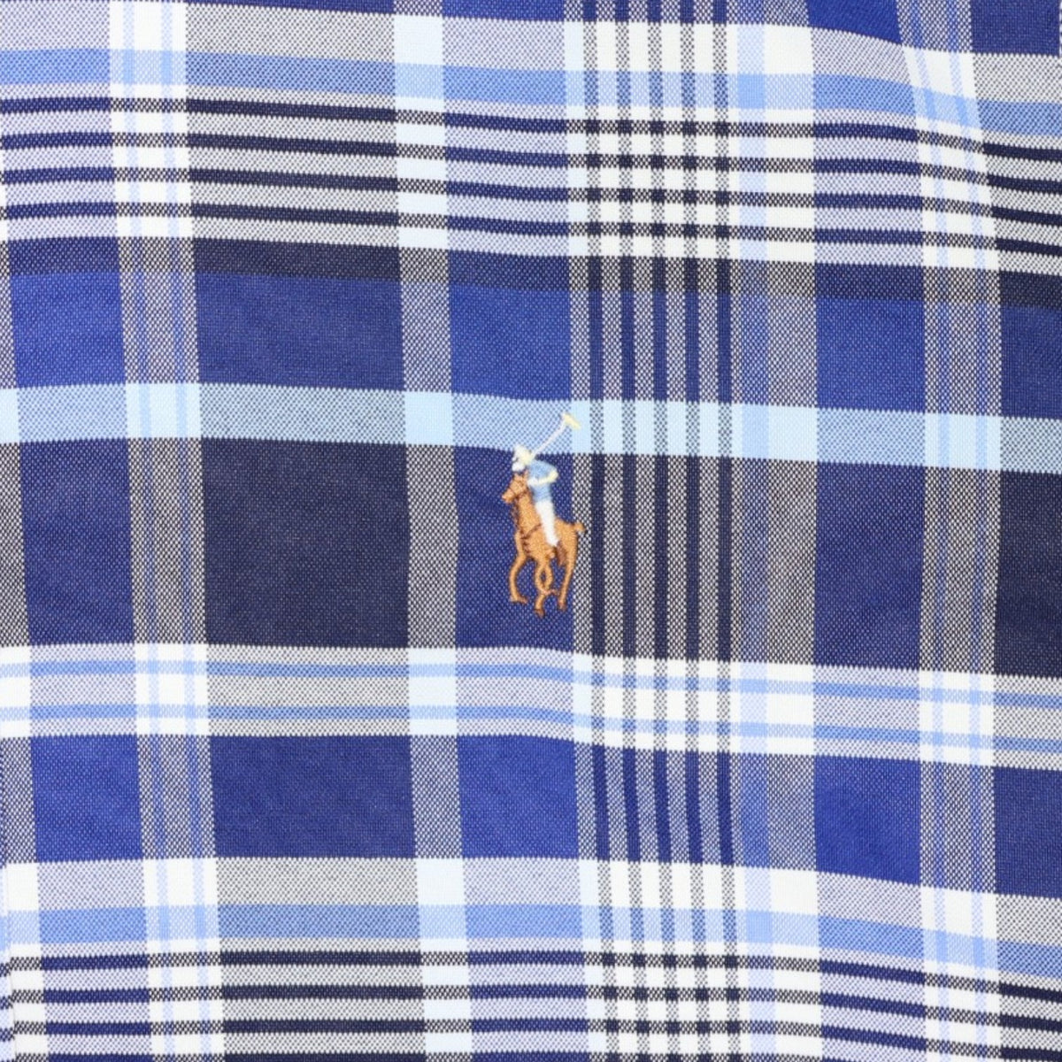 CAMISA MANGA LARGA AZUL DE CUADROS | POLO RALPH LAUREN | TALLA M